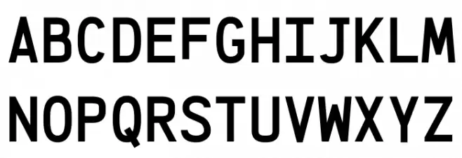 Anka/Coder Condensed Bold Fuentes MAYÚSCULAS