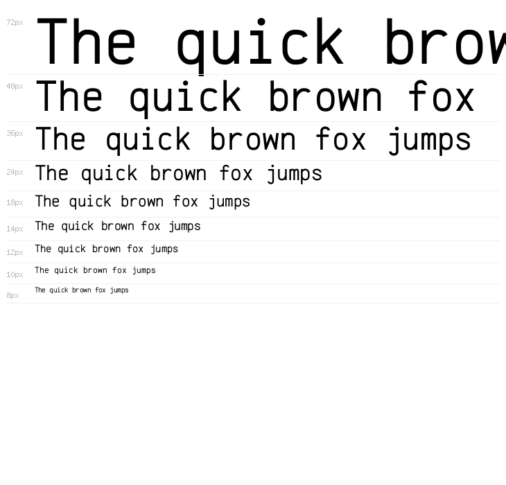 Anka/Coder Condensed Regular Waterfall