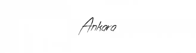 Ankara  font caratteri gratis
