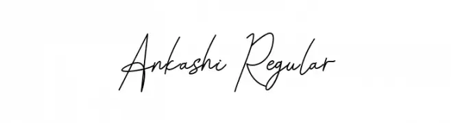 Ankashi Regular  नि: शुल्क फ़ॉन्ट्स डाउनलोड