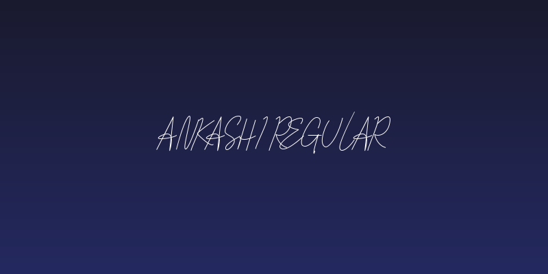 Ankashi Regular Social Header