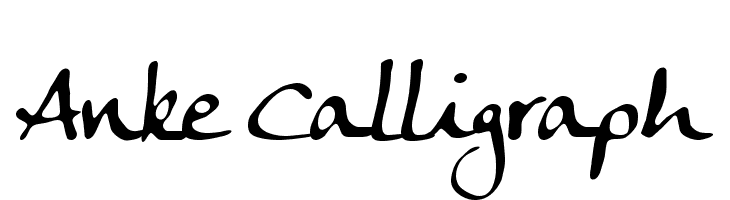 Anke Calligraph Font