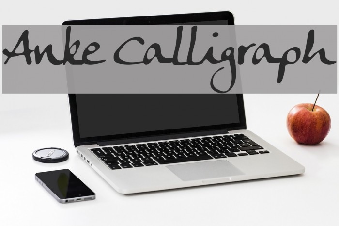 Anke Calligraph Font examples