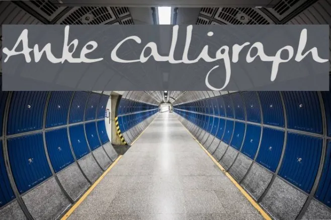 Anke Calligraph Example 3