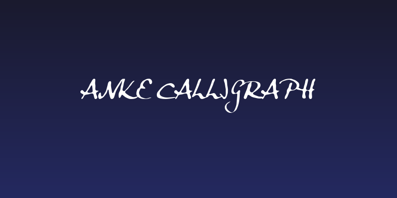 Anke Calligraph Social Header