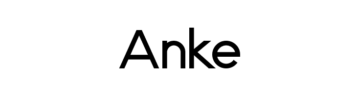 Anke  免费字体下载