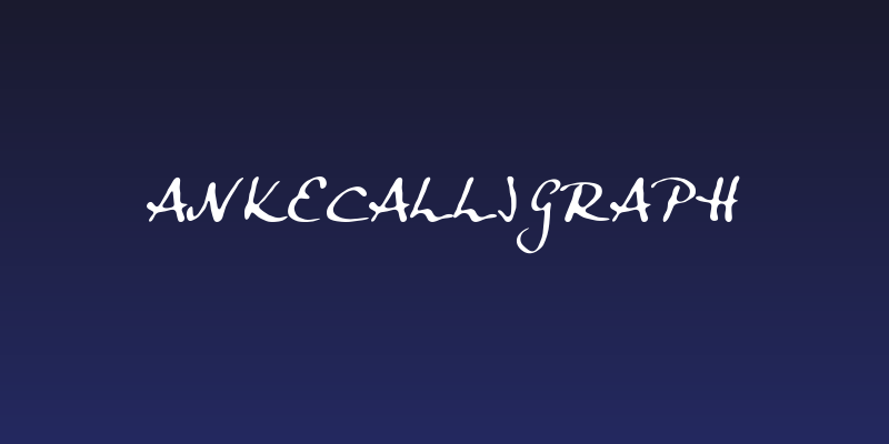 AnkeCalligraph Social Header