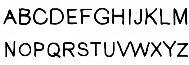 AnkeSans Schriftart Groß