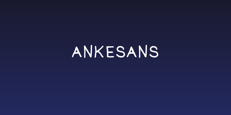 AnkeSans Social Header