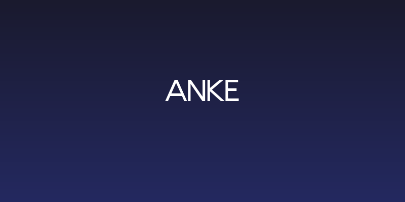Anke Social Header