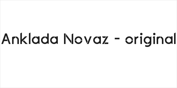 Anklada Novaz - original Logo
