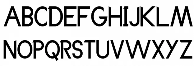 Anklada!` Font UPPERCASE