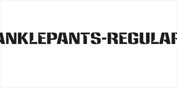 Anklepants-Regular Logo