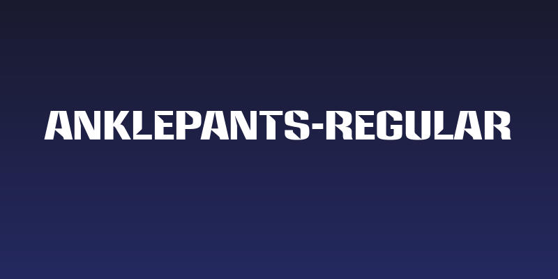 Anklepants-Regular Social Header