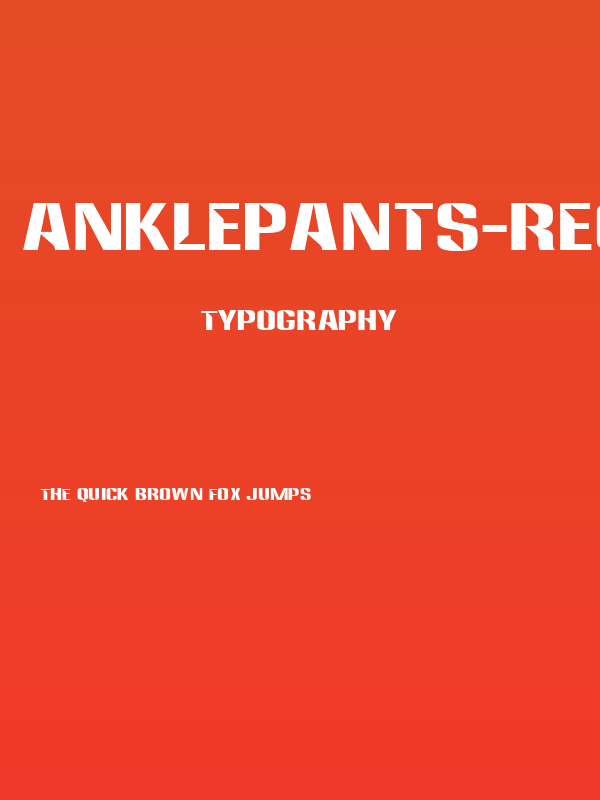Anklepants-Regular Poster