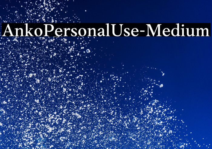 AnkoPersonalUse-Medium Example 1