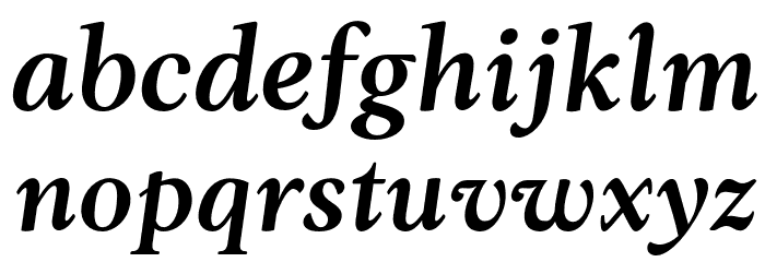 AnkoPersonalUse-SemBdIta Font LOWERCASE