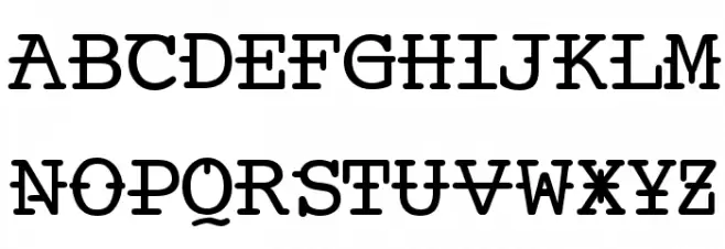Ankora Schriftart Groß