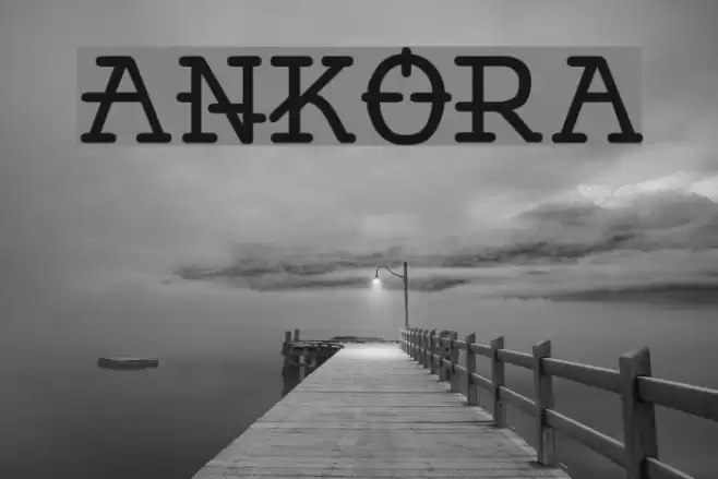 Ankora Font examples