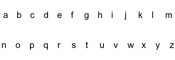 Anlongvill Khek 1 Fixed Font LOWERCASE