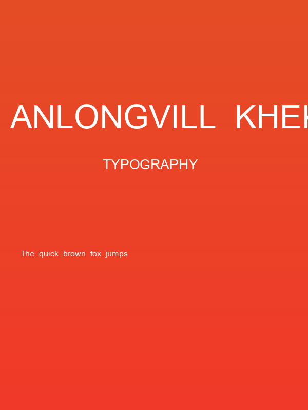 Anlongvill Khek Fixed Poster