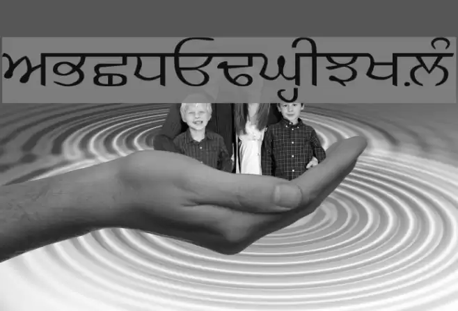 AnmolKalmi Font examples