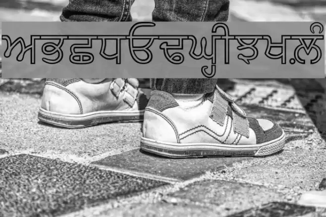 AnmolNeon Font examples