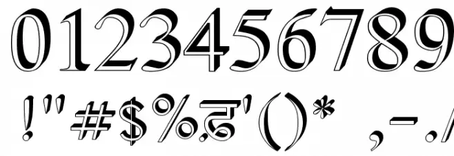 AnmolRaised फ़ॉन्ट अन्य घर का काम