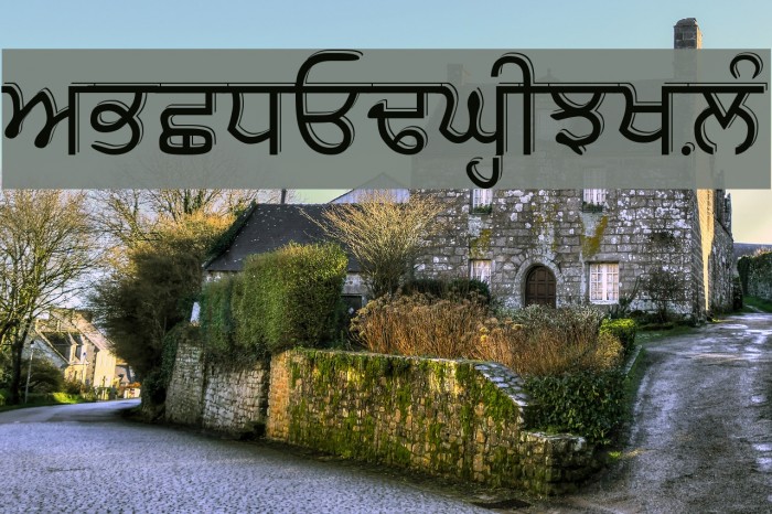 AnmolUbhri Font examples
