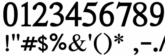 AnmolUniHeavy Regular Font OTHER CHARS