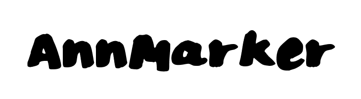 AnnMarker Font