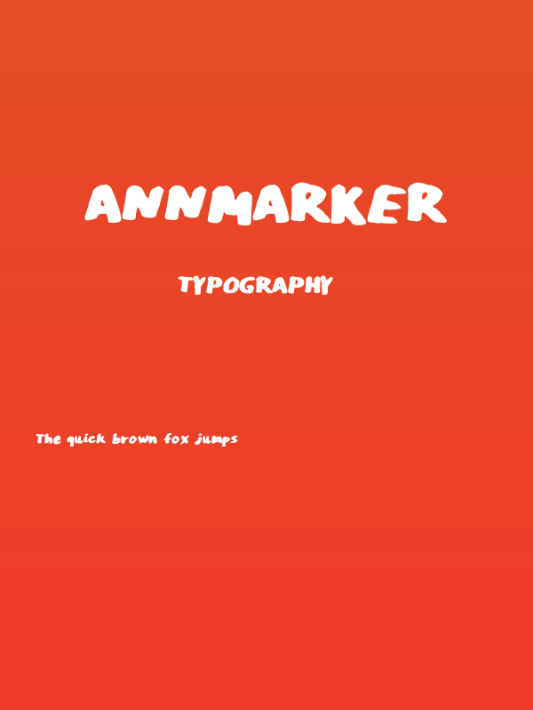 AnnMarker Poster