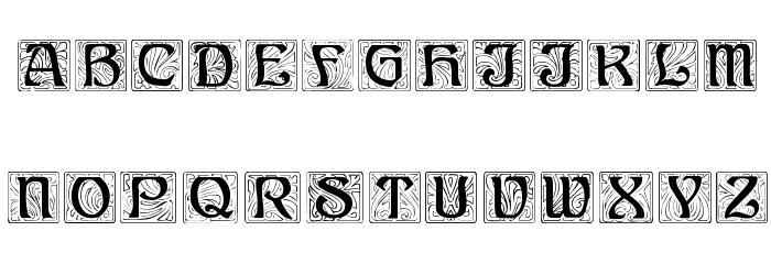 AnnStone Font LOWERCASE