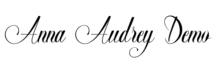 Anna Audrey Demo  font caratteri gratis