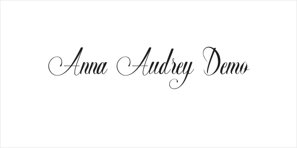 Anna Audrey Demo Logo