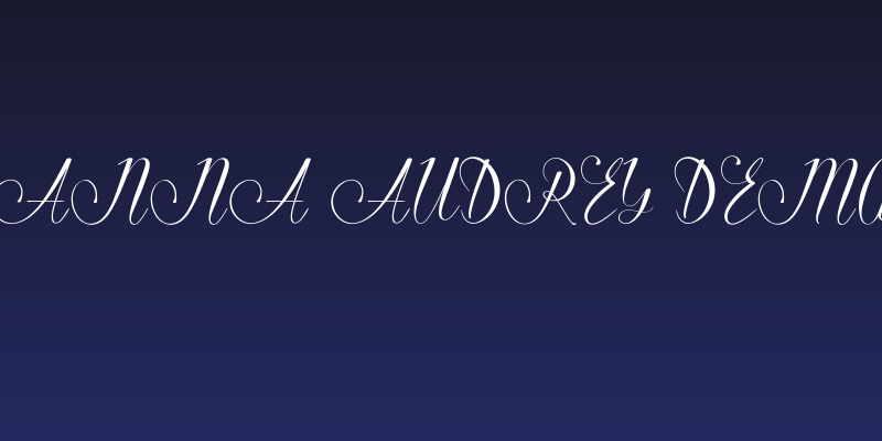 Anna Audrey Demo Social Header