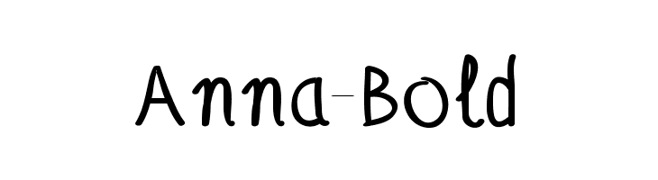 Anna-Bold Font