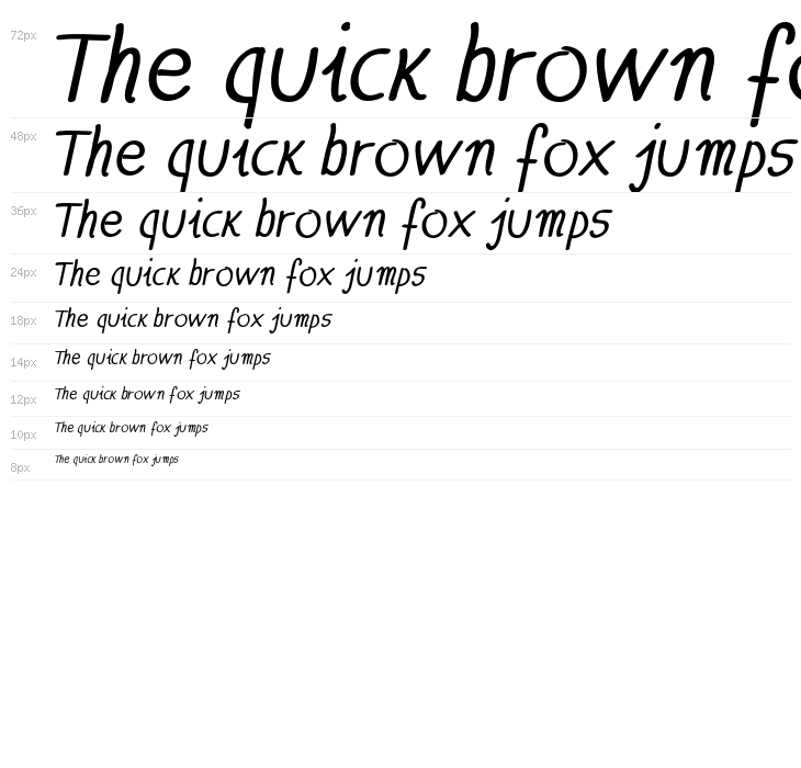 Anna-BoldItalic Waterfall