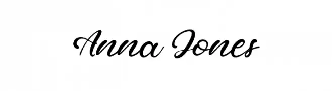 Anna Jones  font caratteri gratis
