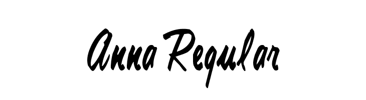 Anna Regular Fonte