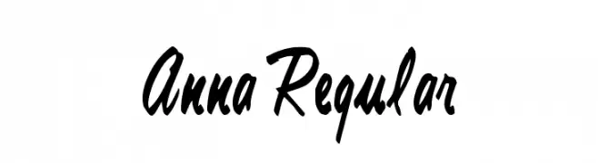 Anna Regular  नि: शुल्क फ़ॉन्ट्स डाउनलोड