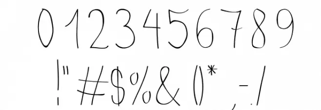 Anna-SemiCondensed Font OTHER CHARS