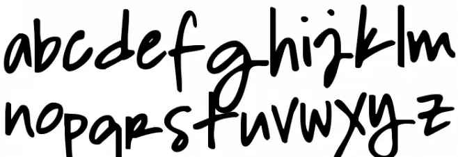 Anna خط أحرف صغيرة