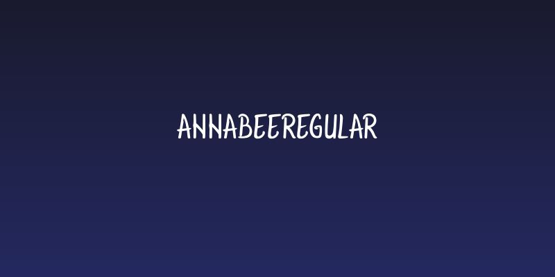 AnnaBeeRegular Social Header