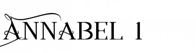 Annabel 1  नि: शुल्क फ़ॉन्ट्स डाउनलोड