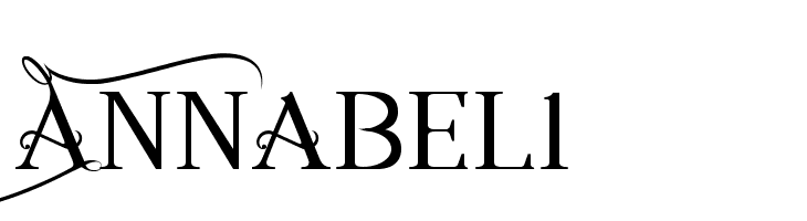 Annabel1  नि: शुल्क फ़ॉन्ट्स डाउनलोड