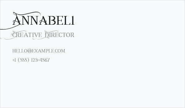 Annabel1 Business Card