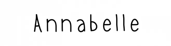 Annabelle  Free Fonts Download