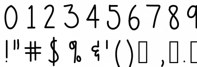 Annabelle Font OTHER CHARS