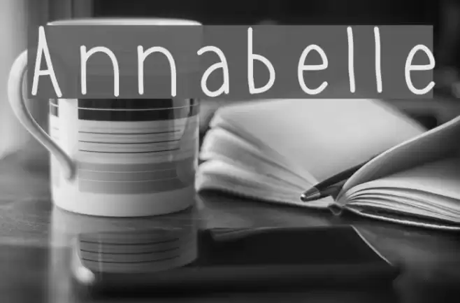 Annabelle Font examples